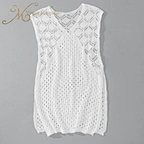 mini crochet dress for beach